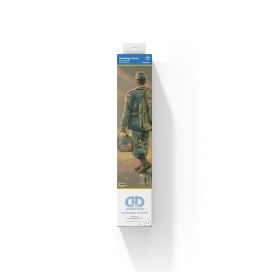 Diamond Dotz® Intermediate Level Thomas Kinkade Heading Home Diamond Painting Kit